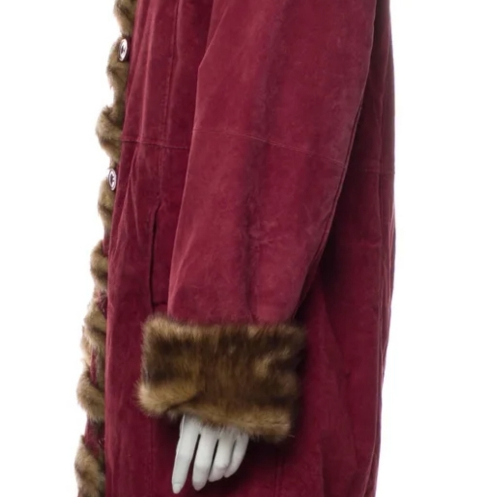 NWT Dennis Basso 2X Genuine Leather suede.penny Lane Romantic - Picture 15 of 16